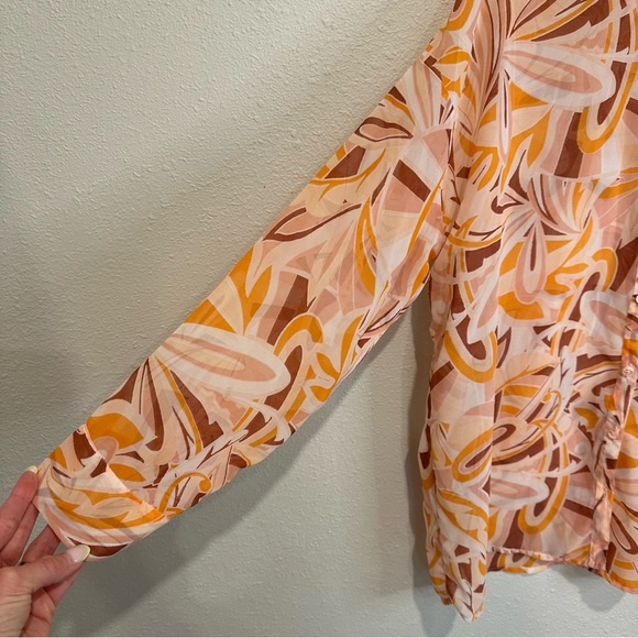 L*Space X Tessa Brooks Catalina Colorful Patterned Shirt and Pants Set - Picture 5 of 12